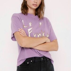 Pistola Palmer Hemp Box Tee - Le Funky Tee in purple • XS